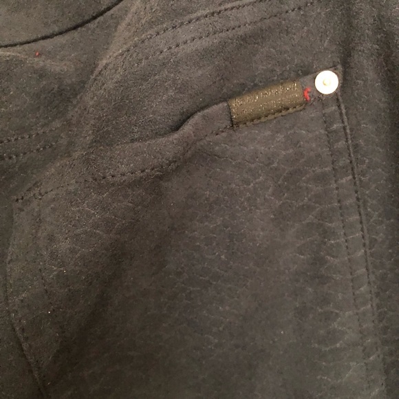 7 for all mankind Woman’s Skinny Leggings Navy Size 32 - Picture 4 of 7